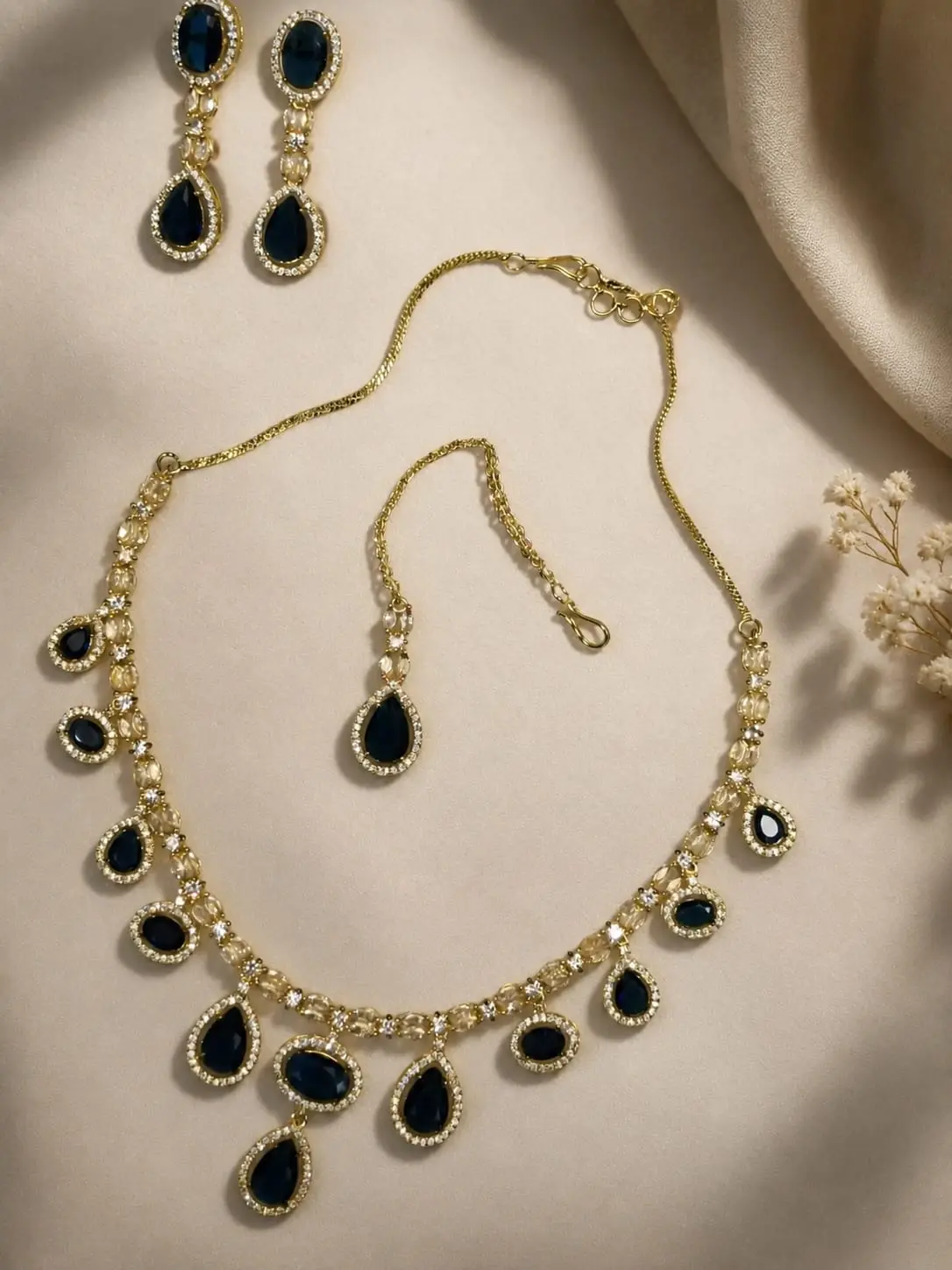 pearl bridal jewelry set